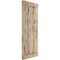 Ekena Millwork Rustic 3 Board Joined Board-n-Batten Pecky Cypress Faux Wood Shutters w/End Batten, 16 1/2"W x 84"H SHUBJE16X84PCPR - alternate 13